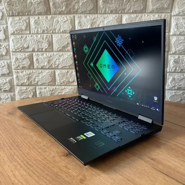 Ігровий ноутбук HP Omen 15-ek1013dx / 15.6" (1920x1080) IPS / Intel Core i7-10750H (6 (12) ядер по 2.6 - 5.0 GHz) / 16 GB DDR4 / 512 GB SSD / nVidia GeForce RTX 3070, 8 GB GDDR6, 256-bit / WebCam б/в - зображення 5