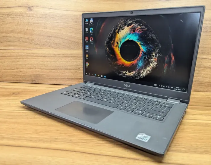 Ультрабук Б-клас Dell Latitude 3410 / 14" (1920x1080) IPS / Intel Core i7-10510U (4 (8) ядра по 1.8 - 4.9 GHz) / 16 GB DDR4 / 512 GB SSD / Intel UHD Graphics / WebCam / Windows 10 б/в - зображення 5