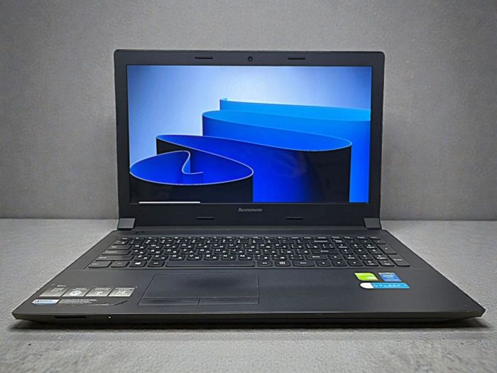 Ноутбук Б-клас Lenovo B51-30 / 15,6'' (1366x768) TN / Intel Pentium N3700 (4 ядра по 1,6 - 2,4 ГГц) / 8 ГБ DDR3 / 120 ГБ SSD / nVidia GeForce 920M, 1 ГБ GDDR3, 64-біт / Веб-камера б/в - зображення 2