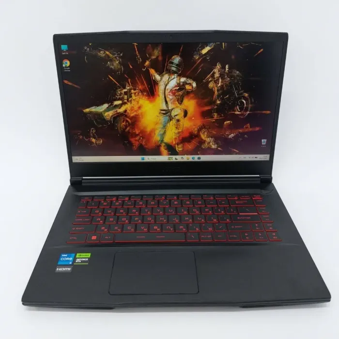 Ігровий ноутбук MSI Katana / 15,6" (1920x1080) IPS / Intel Core i5-12450H (8 (12) ядер по 3,3 - 4,4 ГГц) / 16 ГБ DDR4 / 512 ГБ SSD / nVidia GeForce RTX 2050, 4 ГБ GDDR6, 64-біт / WebCam  б/в - зображення 3