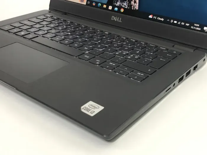 Ультрабук Б-клас Dell Latitude 3410 / 14" (1920x1080) IPS / Intel Core i3-10110U (2 (4) ядра по 2.1 - 4.1 GHz) / 8 GB DDR4 / 256 GB SSD / Intel UHD Graphics / WebCam / Wind 10 Pro б/в - зображення 9