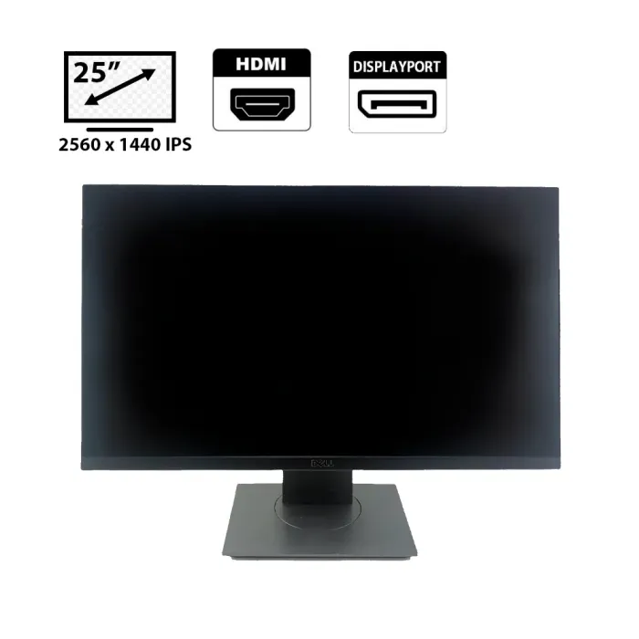 Монітор Dell U2515H / 25" (2560x1440) IPS / HDMI, DisplayPort, USB 2.0 б/в - зображення 1