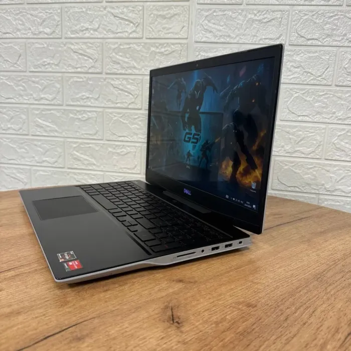Ігровий ноутбук Б-клас Dell G5 5505 / 15.6" (1920x1080) IPS / AMD Ryzen 5 4600H (6 (12) ядер по 3.0 - 4.0 GHz) / 16 GB DDR4 / 512 GB SSD / AMD Radeon RX 5600M, 6 GB GDDR6, 192-bit / WebCam б/в - зображення 5
