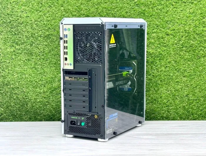 Ігровий ПК 1stPlayer R5-3R1-WH Color LED White Tower / Intel Xeon E5-2690 v3 (12 (24) ядер по 2.6 - 3.5 GHz) / 32 GB DDR4 / 256 GB SSD + 1000 GB HDD / nVidia GeForce RTX 3070, 8 GB GDDR6, 256-bit / 700W б/в - зображення 3