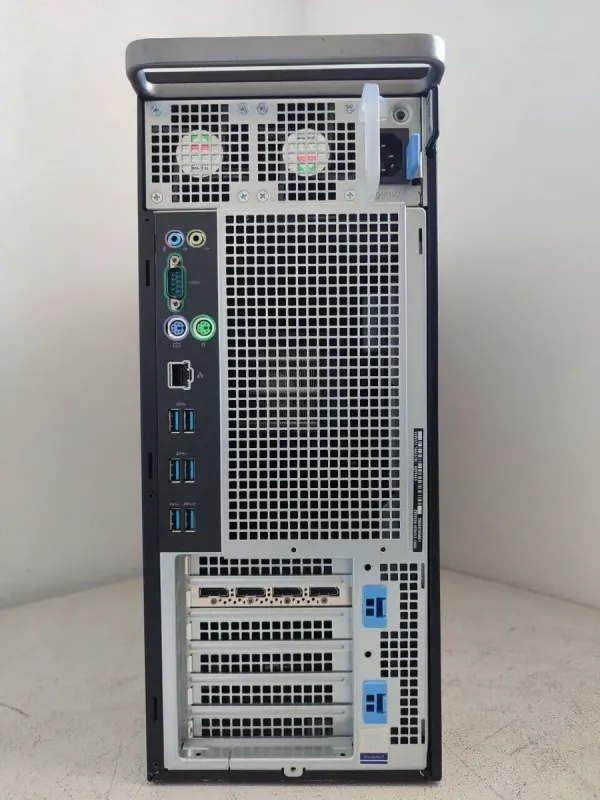 Робоча станція Dell Precision 5820 Tower / Intel Xeon W-2123 (4 (8) ядра по 3.6 - 3.9 GHz) / 64 GB DDR4 / 240 GB SSD / nVidia Quadro P2000, 5 GB GDDR5, 160-bit / DVD-ROM б/в - зображення 5