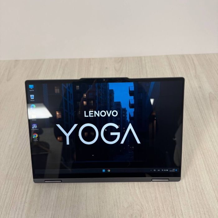 Ультрабук-трансформер Б-клас Lenovo Yoga 7 14IRL8 x360 / 14" (2240x1400) IPS Touch / Intel Core i7-1355U (10 (12) ядра по 1.2 - 5.0 GHz) / 16 GB DDR5 / 512 GB SSD / Intel Iris Xe / WebCam б/в - зображення 10