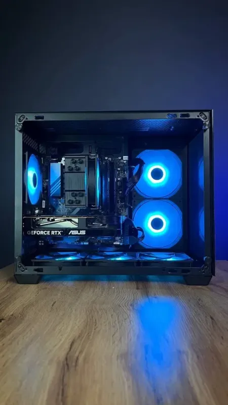 Збірка на замовлення: ігровий ПК AeroCool Dryft Mini Tower / AMD Ryzen 5 7500F (6 (12) ядер по 3,7 - 5,0 ГГц) / 32 ГБ DDR5 / 1000 ГБ SSD M.2 / nVidia GeForce RTX 5060, 8 ГБ GDDR7, 128-bit / 650 Вт - зображення 6