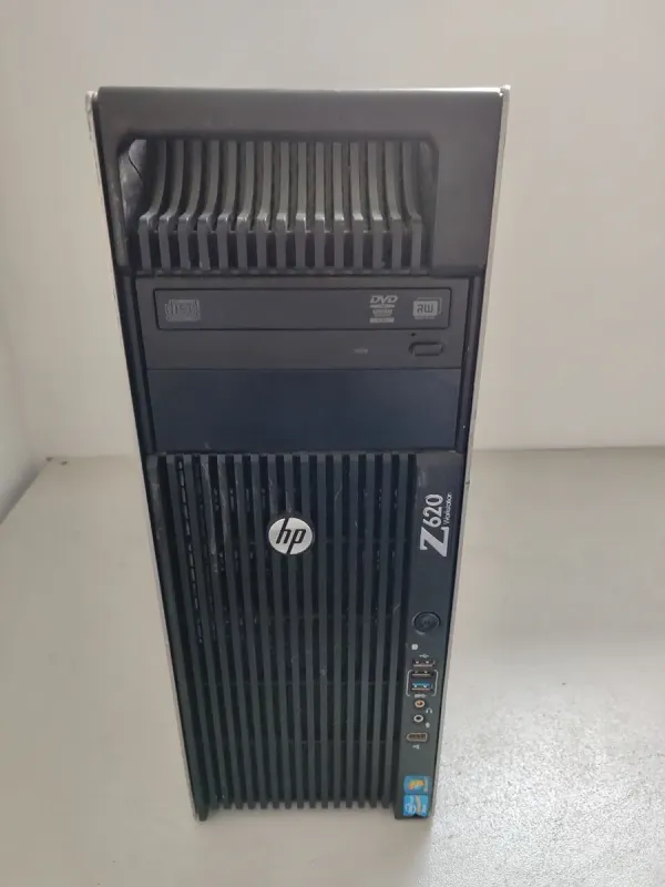Робоча станція Б-клас HP Z620 Workstation Tower / 2x Intel Xeon E5-2658 v2 (10 (20) ядер по 2.4 - 3.0 GHz) / 64 GB DDR3 / 240 GB SSD / nVidia Quadro 4000, 2 GB GDDR5, 256-bit / DisplayPort б/в - зображення 2