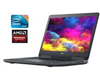 Мобільна робоча станція Б-клас Dell Precision 7720 / 17.3" (1920x1080) IPS / Intel Xeon E3-1505M v6 (4 (8) ядра по 3.0 - 4.0 GHz) / 32 GB DDR4 / 256 GB SSD / AMD Radeon Pro WX 4130, 2 GB GDDR5, 128-bit б/в