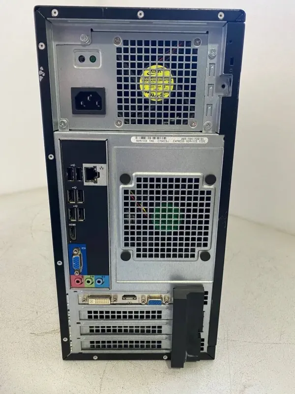 Комп'ютер Dell OptiPlex 390 Tower / Intel Core i7-2600 (4 (8) ядра по 3,4 - 3,8 ГГц) / 16 ГБ DDR3 / 256 ГБ SSD / nVidia GeForce GT 530, 2 ГБ GDDR3, 64-біт / DVD-ROM б/в - изображение 4