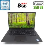 Ультрабук Б-клас Dell Latitude 7400 / 14" (1366x768) TN / Intel Core i5-8265U (4 (8) ядра по 1.6 - 3.9 GHz) / 8 GB DDR4 / 256 GB SSD M.2 / Intel UHD Graphics 620 / WebCam / USB 3.1 / HDMI / NEW АКБ / Windows 10 б/в