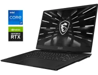 Ігровий ноутбук MSI Stealth GS77 12UE / 17.3" (1920x1080) IPS / Intel Core i7-12700H (14 (20) ядер по 2.3 - 4.7 GHz) / 16 GB DDR5 / 1000 GB SSD NVMe / nVidia GeForce RTX 3060, 6 GB GDDR6, 192-bit / WebCam б/в