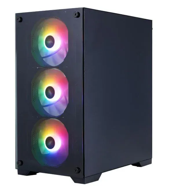 Ігровий ПК 1stPlayer X2-M-BK-4F7 Black Tower / AMD Ryzen 9 7900X (12 (24) ядер по 4.7 - 5.6 GHz) / 32 GB DDR5 / 1000 GB SSD M.2 / AMD Radeon RX 9060 XT, 16 GB GDDR6, 128-bit б/в - зображення 5