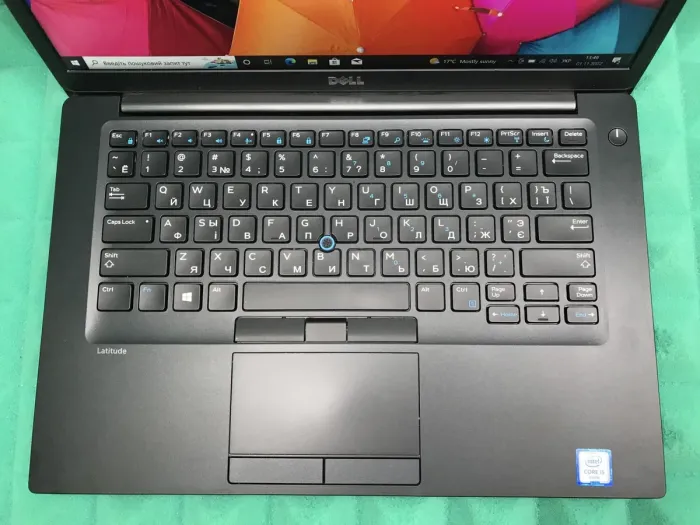 Ультрабук Б-клас Dell Latitude 7480 / 14" (1920x1080) IPS / Intel Core i5-6300U (2 (4) ядра по 2.4 - 3.0 GHz) / 8 GB DDR4 / 256 GB SSD / Intel HD Graphics 520 / HDMI б/в - зображення 4