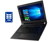 Ноутбук Lenovo V510-14IKB / 14" (1366x768) TN / Intel Core i3-6006U (2 (4) ядра по 2.0 GHz) / 4 GB DDR4 / 128 GB SSD / Intel HD Graphics 520 / WebCam / Win 10 Home б/в