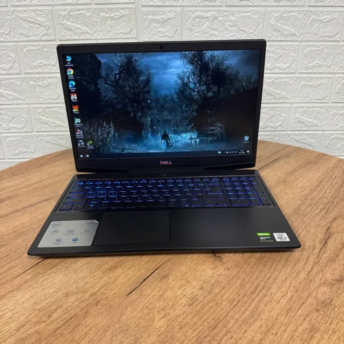 Ігровий ноутбук Б-клас Dell G5 5500 / 15.6" (1920x1080) IPS / Intel Core i5-10300H (4 (8) ядра по 2.5 - 4.5 GHz) / 8 GB DDR4 / 256 GB SSD / nVidia GeForce GTX 1650 Ti, 4 GB GDDR6, 128-bit / WebCam б/в - зображення 2