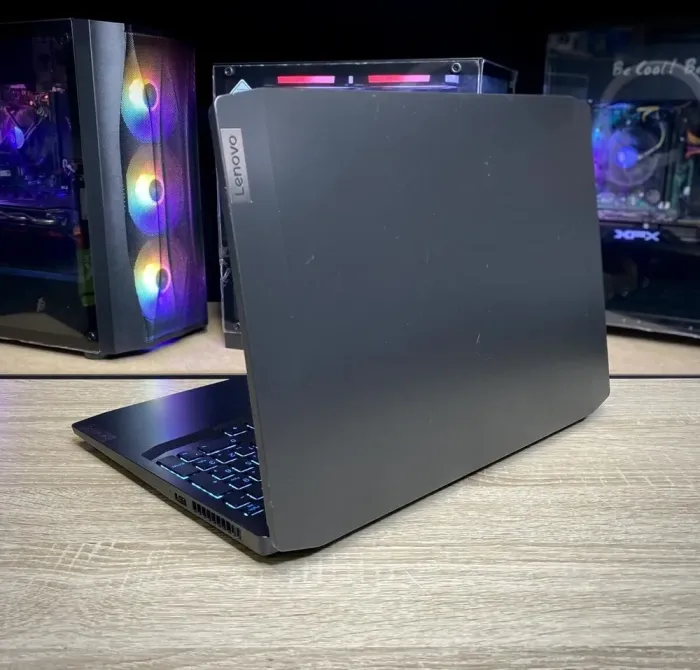 Ігровий ноутбук Lenovo IdeaPad Gaming 3 / 15.6" (1920x1080) IPS / AMD Ryzen 5 4600H (6 (12) ядер по 3.0 - 4.0 GHz) / 8 GB DDR4 / 512 GB SSD / nVidia GeForce GTX 1650, 4 GB GDDR5, 128-bit / WebCam б/в - зображення 6