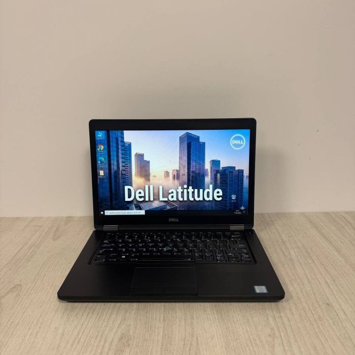 Ноутбук Dell Latitude 5480 / 14" (1920x1080) IPS / Intel Core i5-7200U (2 (4) ядра по 2.5 - 3.1 GHz) / 8 GB DDR4 / 256 GB SSD M.2 / Intel HD Graphics 620 / NoWebCam б/в - зображення 2