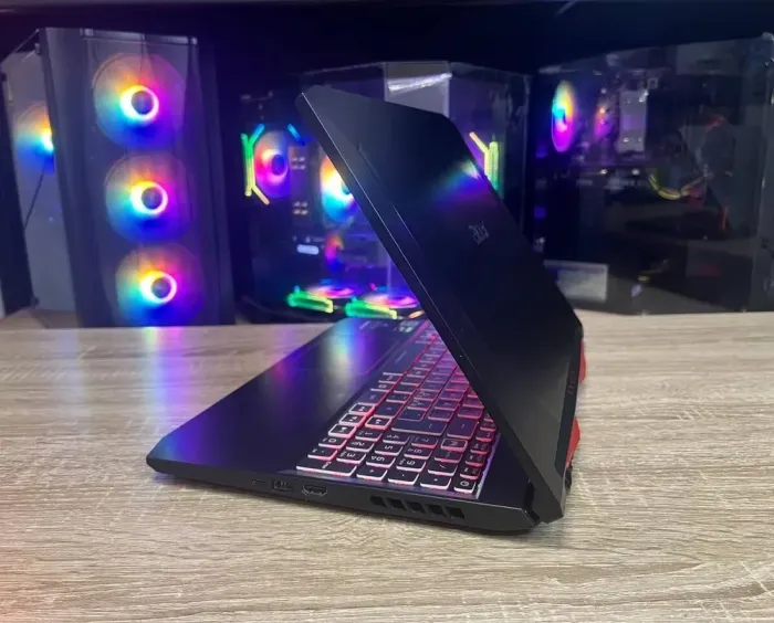 Ігровий ноутбук Acer Nitro 5 AN515-55 / 15.6" (1920x1080) IPS / Intel Core i5-10300H (4 (8) ядра по 2.5 - 4.5 GHz) / 8 GB DDR4 / 512 GB SSD / nVidia GeForce GTX 1660 Ti, 6 GB GDDR6, 192-bit / WebCam б/в - зображення 6