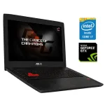 Ігровий ноутбук Б-класу Asus ROG Strix GL502VM / 15.6" (1920x1080) IPS / Intel Core i7-7700HQ (4 (8) ядра по 2.8 - 3.8 GHz) / 16 GB DDR4 / 128 GB SSD NVMe + 1000 GB HDD / nVidia GeForce GTX 1060, 3 GB GDDR5, 192-bit / WebCam б/в