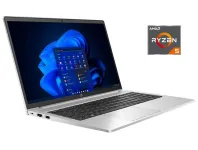 Ультрабук HP ProBook 455 G9 / 15.6" (1920x1080) IPS / AMD Ryzen 5 5625U (6 (12) ядер по 2.3 - 4.3 GHz) / 16 GB DDR4 / 512 GB SSD M.2 NVMe / AMD Radeon Vega 7 Graphics / WebCam б/в