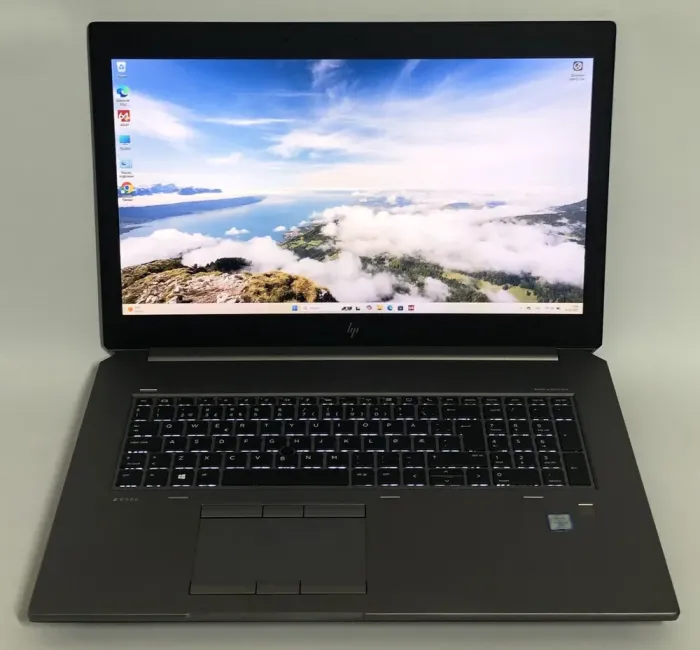 Мобільна робоча станція Б-класу HP ZBook 17 G6 / 17,3" (1920x1080) IPS / Intel Core i5-9400H (4 (8) ядра по 2,5 - 4,3 ГГц) / 32 ГБ DDR4 / 512 ГБ SSD NVMe / nVidia Quadro RTX 3000, 6 ГБ GDDR6, 192-біт / WebCam / Win 11 Pro б/в - зображення 2