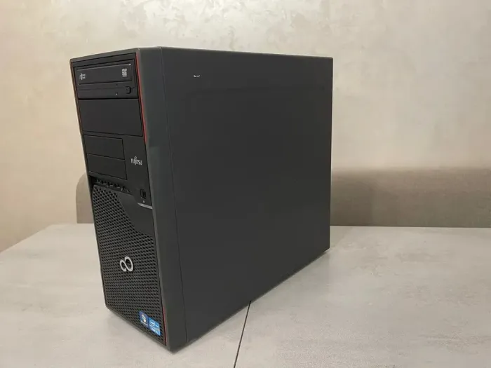 Комп'ютер Fujitsu Esprimo P700 E90+ Tower / Intel Core i5-2400 (4 ядра по 3.1 - 3.4 GHz) / 8 GB DDR3 / 120 GB SSD + 500 GB HDD / nVidia GeForce 210, 1 GB GDDR3, 64-bit / DVD-RW / HDMI б/в - зображення 4