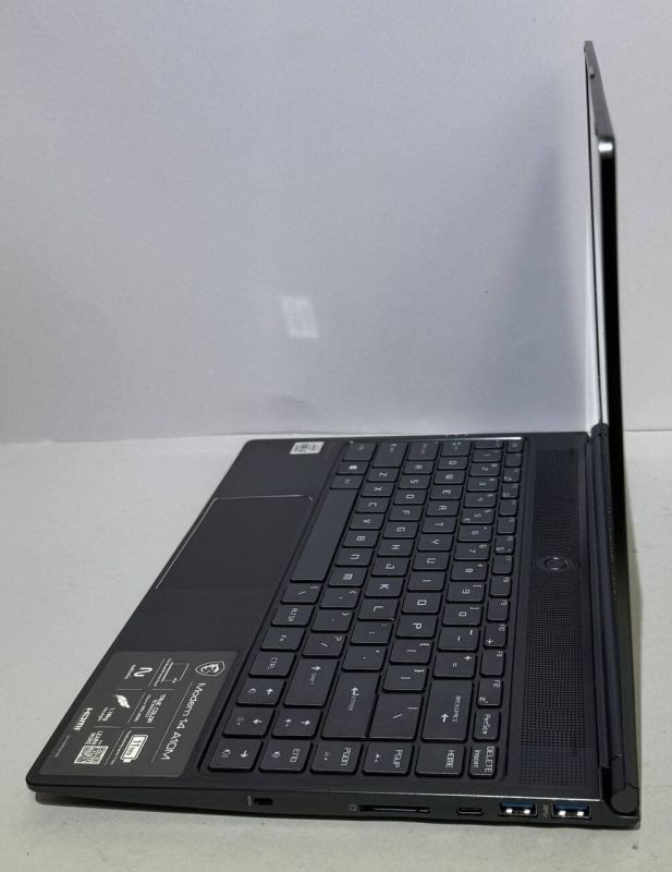 Ультрабук Б-клас Modern 14 MS-14B3 / 14" (1920x1080) TN / Intel Core i5-10210U (4 (8) ядра по 1.6 - 4.2 GHz) / 16 GB DDR4 / 512 GB SSD / Intel UHD Graphics / WebCam б/в - изображение 6
