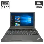 Ноутбук Lenovo ThinkPad E540 / 15.6" (1366x768) TN / Intel Core i3-4000M (2 (4) ядра по 2.4 GHz) / 8 GB DDR3 / 128 GB SSD / Intel HD Graphics 4600 / WebCam / DVD-ROM б/в
