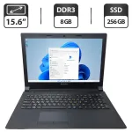 Ноутбук Б-клас Lenovo IdeaPad B50-30 / 15.6" (1366x768) TN / Intel Celeron N2840 (2 ядра по 2.16 - 2.58 GHz) / 8 GB DDR3 / 256 GB SSD / Intel HD Graphics / WebCam б/в