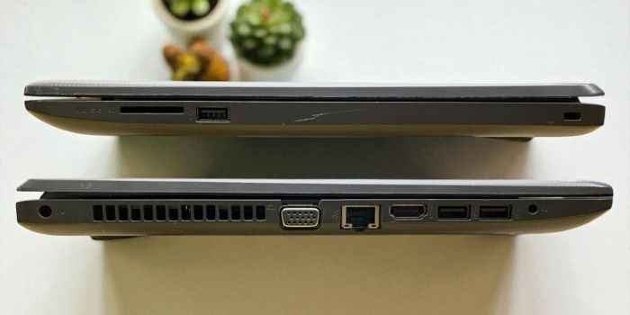 Ноутбук Б-клас HP 250 G6 / 15.6" (1920x1080) TN / Intel Core i3-6006U (2 (4) ядра по 2.0 GHz) / 8 GB DDR4 / 120 GB SSD / Intel HD Graphics 520 / WebCam б/в - зображення 3