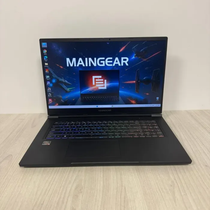 Ігровий ультрабук MainGear Vector Pro MG-VCP17A-3080 / 17,3" (1920x1080) IPS / AMD Ryzen 9 5900HX (8 (16) ядер по 3,3 - 4,6 ГГц) / 32 ГБ DDR4 / 1000 ГБ SSD NVMe / nVidia GeForce RTX 3080, 16 ГБ GDDR6, 256-біт / WebCam б/в - зображення 2