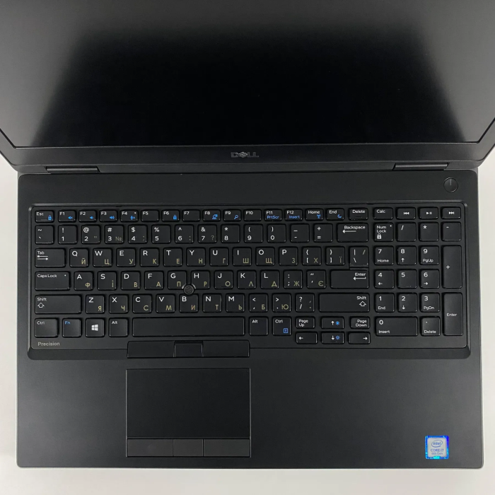 Мобільна робоча станція Б-класу Dell Precision 7530 / 15,6" (1920x1080) IPS / Intel Core i7-8850H (6 (12) ядра по 2,6 - 4,3 ГГц) / 16 ГБ DDR4 / 512 ГБ SSD / nVidia Quadro P2000, 4 ГБ GDDR5, 128-біт / HDMI / WebCam б/в - зображення 3
