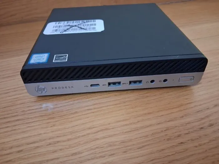 Неттоп HP ProDesk 600 G4 USFF / Intel Core i3-8100T (4 ядра по 3.1 GHz) / 8 GB DDR4 / 256 GB SSD / Intel UHD Graphics 630 / DisplayPort б/в - зображення 2