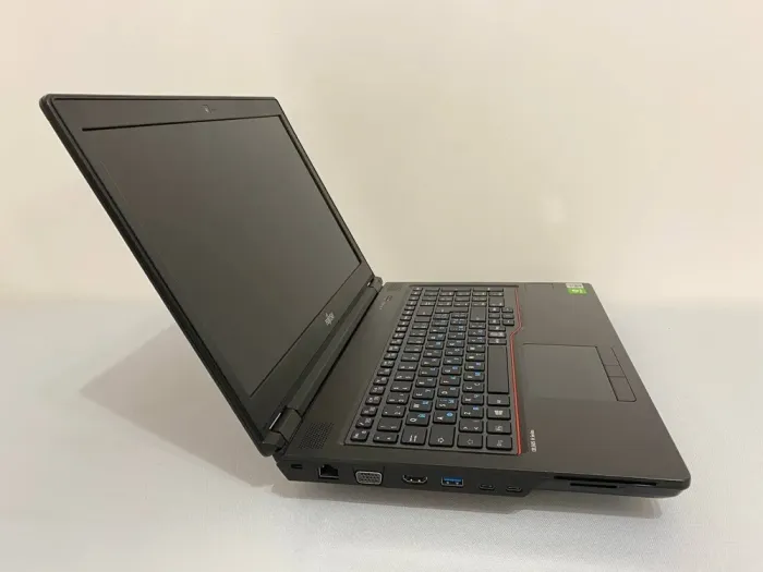Мобільна робоча станція Fujitsu Celsius H7510 / 15.6" (1920x1080) IPS / Intel Core i7-10850H (6 (12) ядер по 2.7 - 5.1 GHz) / 32 GB DDR4 / 512 GB SSD / nVidia Quadro T1000, 4 GB GDDR6, 128-bit / WebCam / HDMI б/в - зображення 7