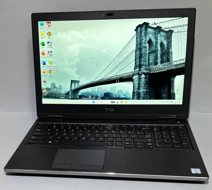 Мобільна робоча станція Dell Precision 7540 / 15,6" (1920x1080) IPS / Intel Core i7-9850H (6 (12) ядер по 2,6 - 4,6 ГГц) / 32 ГБ DDR4 / 512 ГБ SSD / nVidia Quadro RTX 3000, 6 ГБ GDDR6, 192-біт / WebCam / HDMI / miniDP б/в - зображення 2