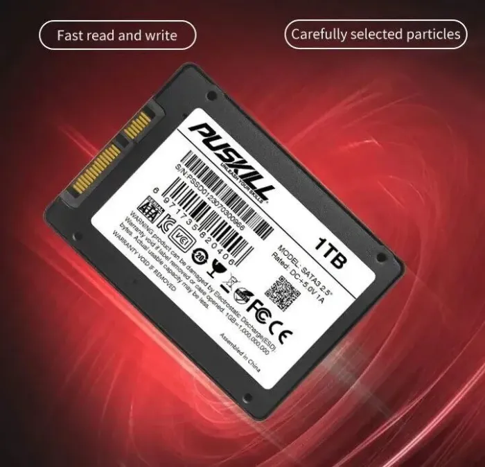 Твердотільний накопичувач SSD Puskill PSSD0123070300966 / 2.5" / 1000 GB TLC / SATA III - зображення 6