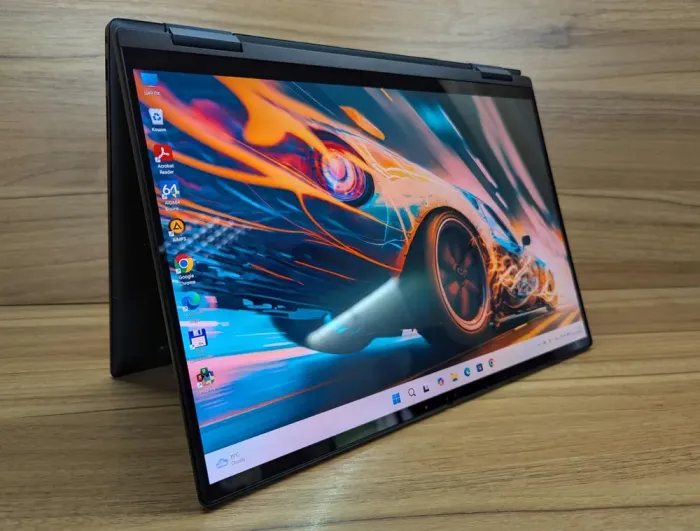 Ультрабук-трансформер Dell Inspiron 16 7620 / 16" (3840x2400) IPS Touch / Intel Core i7-1260P (12 (16) ядер по 3.4 - 4.7 GHz) / 16 GB DDR4 / 512 GB SSD / nVidia GeForce MX550, 2 GB GDDR6, 64-bit / WebCam / TouchID / Windows 11 б/в - зображення 7