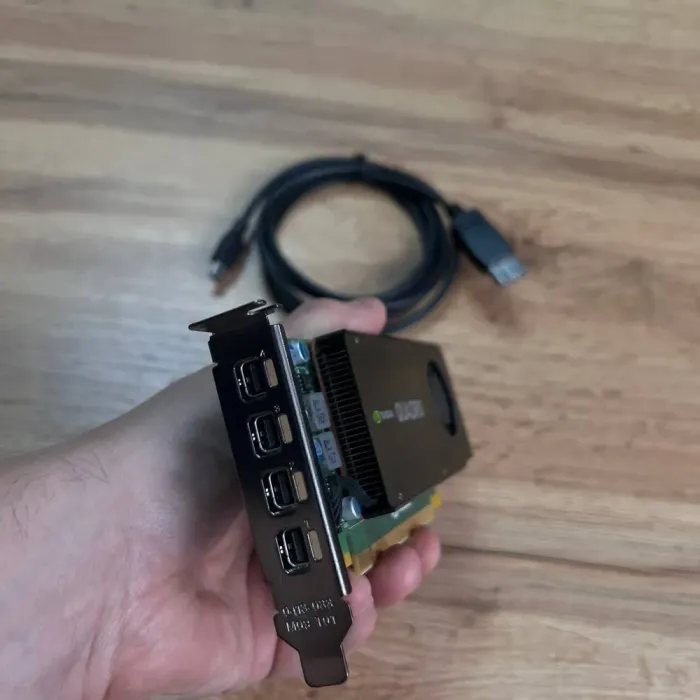 Дискретна відеокарта nVidia Quadro K1200, 4 GB GDDR5, 128-bit / 4x Mini DisplayPort б/в - зображення 3