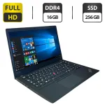 Ультрабук Lenovo ThinkPad T14s Gen 1 / 14" (1920x1080) IPS / Intel Core i5-10210U (4 (8) ядра по 1.6 - 4.2 GHz) / 16 GB DDR4 / 256 GB SSD M.2 / Intel UHD Graphics / WebCam / Windows 10 Pro б/в