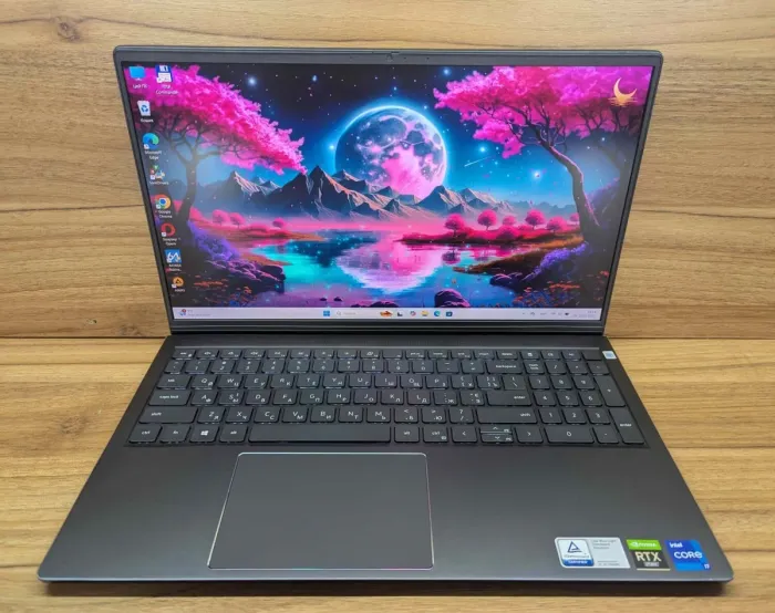 Ігровий ноутбук Dell Vostro 15 7510 / 15.6" (1920x1080) IPS / Intel Core i7-11800H (8 (16) ядер по 2.3 - 4.6 GHz) / 16 GB DDR4 / 512 GB SSD / nVidia GeForce RTX 3050, 4 GB GDDR6, 128-bit / WebCam / Fingerprint / Windows 11 б/в - зображення 2