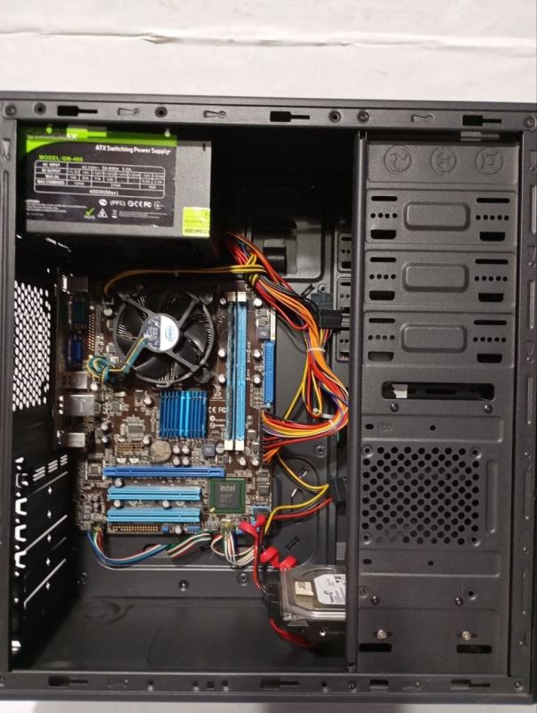 ПК GameMax Tower / Intel Xeon E5310 (4 ядра по 1.6 GHz) / 8 GB DDR3 / 320 GB HDD / Intel HD GMA X4500 / 400W / Win 10 б/в - изображение 5