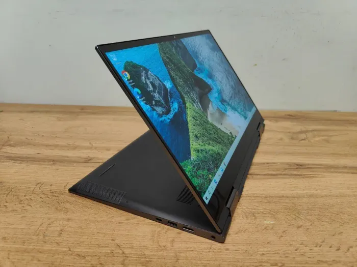 Ультрабук-трансформер Б-клас Dell Inspiron 7506 / 15.6" (3840x2160) IPS / Intel Core i7-1165G7 (4 (8) ядра по 2.8 - 4.7 GHz) / 16 GB DDR4 / 1000 GB SSD / Intel Iris Xe Graphics / WebCam / Windows 10 Home б/в - зображення 9