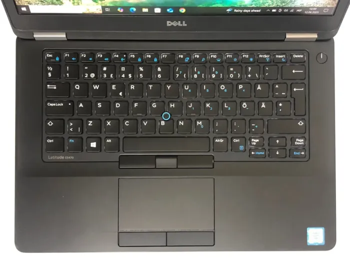 Ноутбук Б-клас Dell Latitude E5470 / 14" (1920x1080) IPS / Intel Core i7-6820HQ (4 (8) ядра по 2.7 - 3.6 GHz) / 8 GB DDR4 / 256 GB SSD / Intel HD Graphics 530 / WebCam / Win 10 Pro б/в - зображення 8