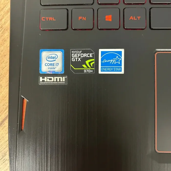 Ігровий ноутбук Б-клас Asus ROG Strix GL502VT / 15.6" (1920x1080) TN / Intel Core i7-6700HQ (4 (8) ядра по 2.6 - 3.5 GHz) / 12 GB DDR4 / 256 GB SSD NVMe + 1000 GB HDD / nVidia GeForce GTX 970M, 3 GB GDDR5, 192-bit / WebCam б/в - зображення 8