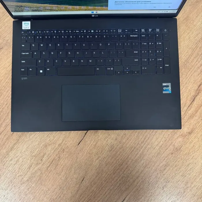Ультрабук Б-клас LG Gram 17 17Z90Q / 17" (2560x1600) IPS / Intel Core i7-1260P (12 (16) ядер по 3.4 - 4.7 GHz) / 32 GB DDR5 / 512 GB SSD NVMe / Intel Iris Xe Graphics / WebCam б/в - зображення 7