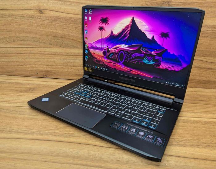 Ігровий ноутбук Acer Predator PT 515-51 / 15.6" (1920x1080) IPS / Intel Core i7-8750H (6 (12) ядер по 2.2 - 4.1 GHz) / 16 GB DDR4 / 512 GB SSD / nVidia GeForce RTX 2060, 6 GB GDDR6, 192-bit / WebCam / Windows 10 б/в - зображення 5