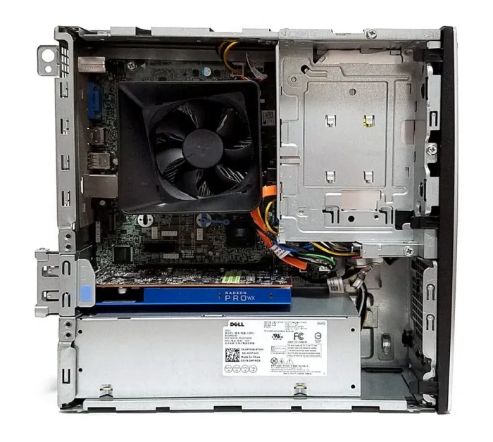 Комп'ютер Dell Inspiron 3470 SFF / Intel Core i3-8100 (4 ядра по 3.6 GHz) / 8 GB DDR4 / 256 GB SSD M.2 / AMD Radeon Pro WX 3100, 4 GB GDDR5, 128-bit / Win 10 Home б/в - зображення 4