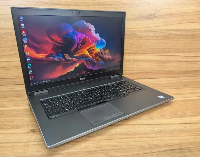 Мобільна робоча станція Dell Precision 7740 / 17,3" (1920x1080) IPS / Intel Core i7-9850H (6 (12) ядер по 2,6 - 4,6 ГГц) / 64 ГБ DDR4 / 1000 ГБ SSD / nVidia Quadro RTX 4000, 8 ГБ GDDR6, 256-біт / WebCam / Windows 10 б/в - зображення 4