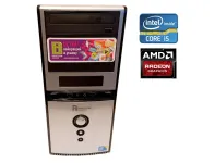 ПК Б-клас Impression HomeBox A1411 Tower / Intel Core i5-650 (2 (4) ядра по 3.2 - 3.46 GHz) / 8 GB DDR3 / 500 GB HDD / AMD Radeon HD 5570, 1 GB GDDR3, 128-bit / 450W б/в